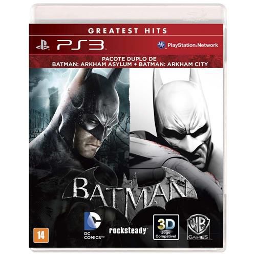 Batman: Arkham Asylum + Arkham City PS3 - Wb Games