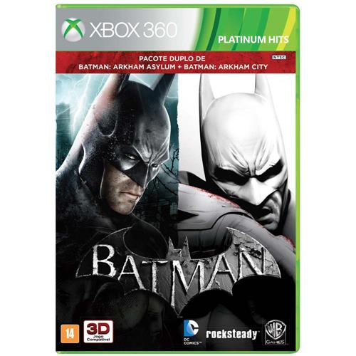 Batman Arkham Asylum + Batman Arkham City - Xbox 360 - Rocksteady