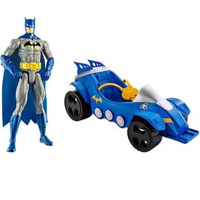 Batman Batmóvel com Figura 30cm - CKK35 - Mattel