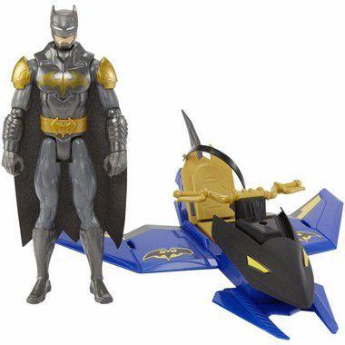 Batman com Veículo Batjet/Batnave - Mattel DGF13