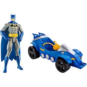 Batman-Figura com Batmóvel Mattel Ckk35