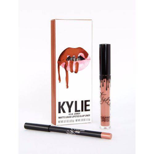 Kit Batom e Lápis Kylie Jenner Lipsticks Matte Dolce K