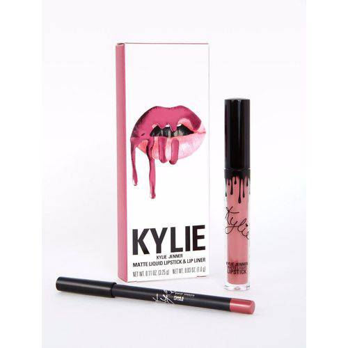 Kit Batom e Lápis Kylie Jenner Lipsticks Matte Posie K
