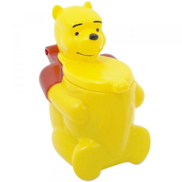 Baú Urso Pooh Guarda Brinquedos e Acessórios Amarelo 18098 - Xalingo - Xalingo