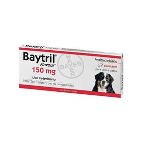 Baytril Flavour 150 Mg 10 Cpr