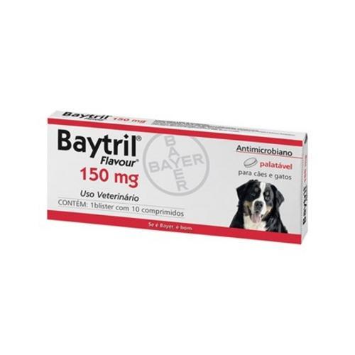 Baytril Flavour 150 Mg - 10CP - Bayer