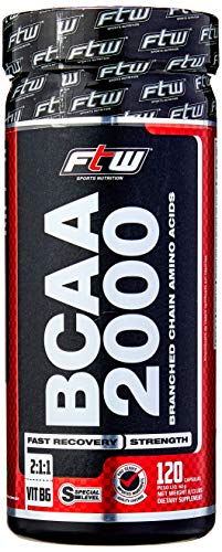 Bcaa 2.000 500mg - 120 Cápsulas - FTW, Fitoway