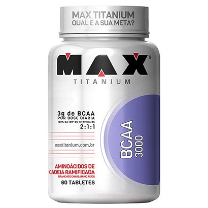 BCAA 3000 - 60 Tabletes - Max Titanium