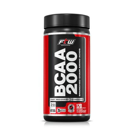 BCAA 2.000 FTW 500mg - 120 CÁPS