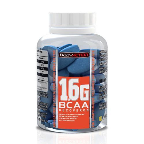 BCAA 1.6G Recoveron - 60 Tabletes - BodyAction