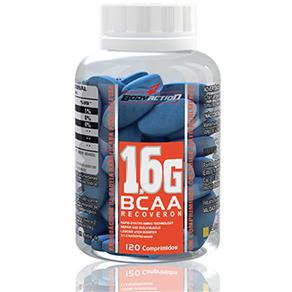 BCAA 1.6g Recoveron Body Action - Sem Sabor - 120 Comprimidos