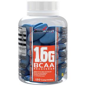 BCAA 1.6G Recoveron - Body Action Sem Sabor 120 Comprimidos