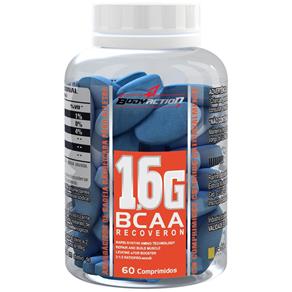 BCAA 1.6G Recoveron - Body Action Sem Sabor 60 Comprimidos
