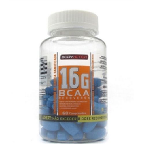 Bcaa 1,6gr (3:1:2) 60 Tabletes - Body Action