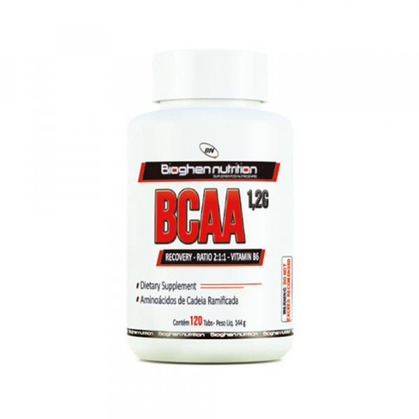 BCAA 1,2g 120 Tabletes - Bioghen Nutrition