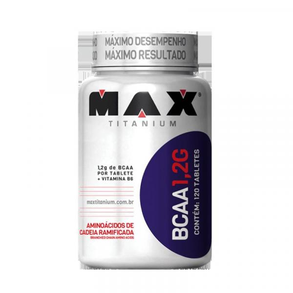 Bcaa 1,2G 120Tabs Max Titanium - Aminoacidos