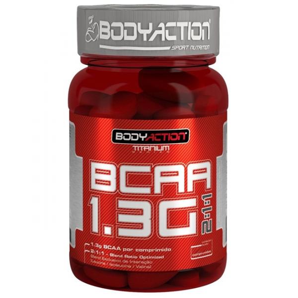 BCAA 1.3G Body Action - 120 Caps - Body Action