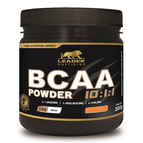 BCAA 10:1:1 Powder (300g) - Leader Nutrition - LIMÃO