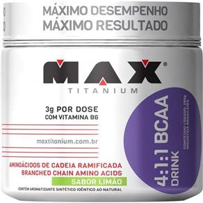 BCAA 4:1:1 Drink - Max Titanium - 280 G - Limão