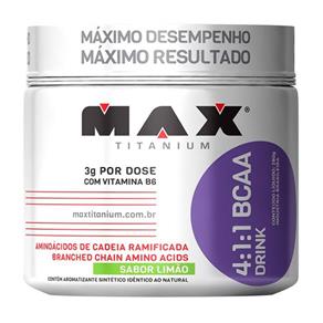 BCAA 4:1:1 Drink - Max Titanium - Limão - 280 G
