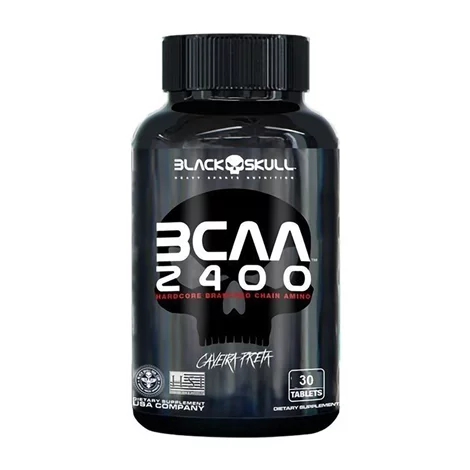 BCAA 2400 30 Tabletes Black Skull