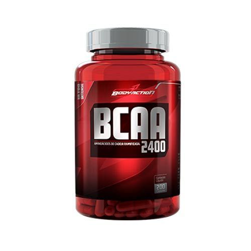 BCAA 2400 - 200 Cápsulas - BodyAction