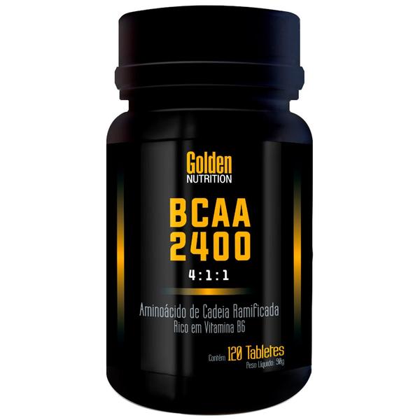 Bcaa 2400 - 120 Tabletes - Golden Nutrition