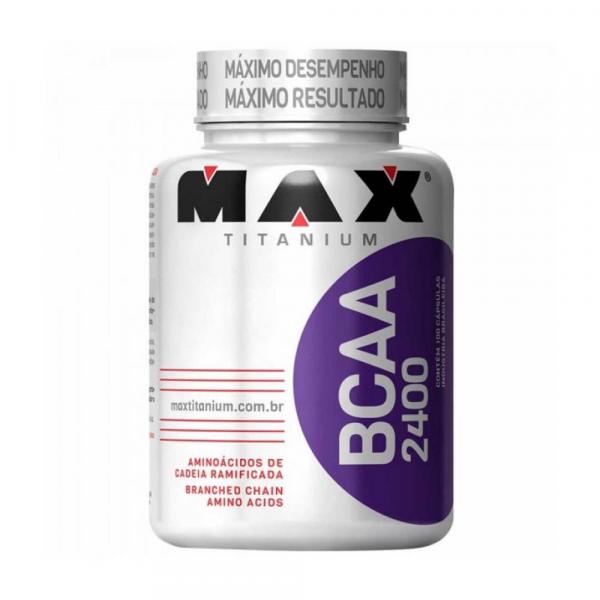 Bcaa 2400 100 Cápsulas - Max Titanium - 3green Technology