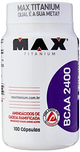 BCAA 2400 - 100 Cápsulas - Max Titanium, Max Titanium
