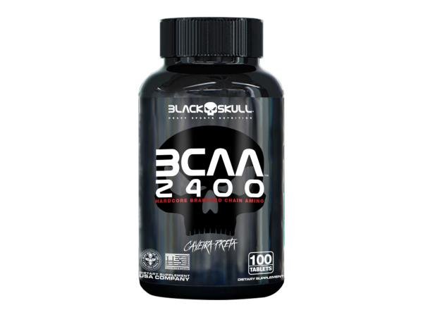 BCAA 2400 100 Tabletes - Black Skull