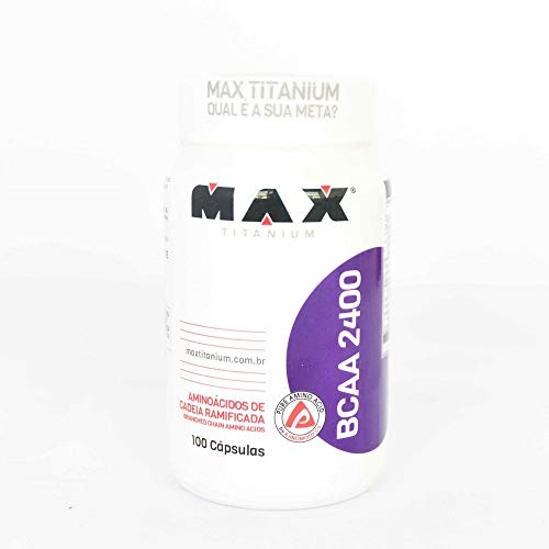 Bcaa 2400 (100capsulas) - Max Titanium