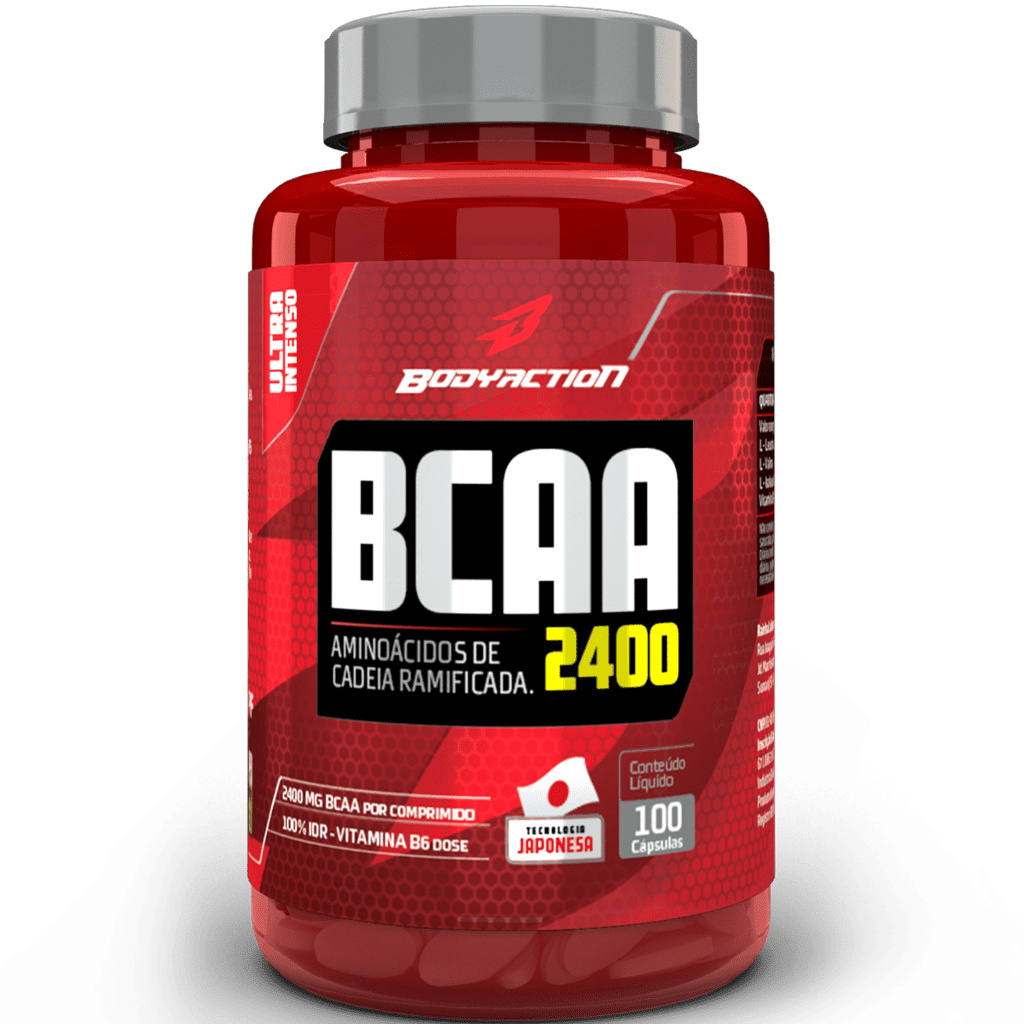 Bcaa 2400 100Cps 600Mg Body Action