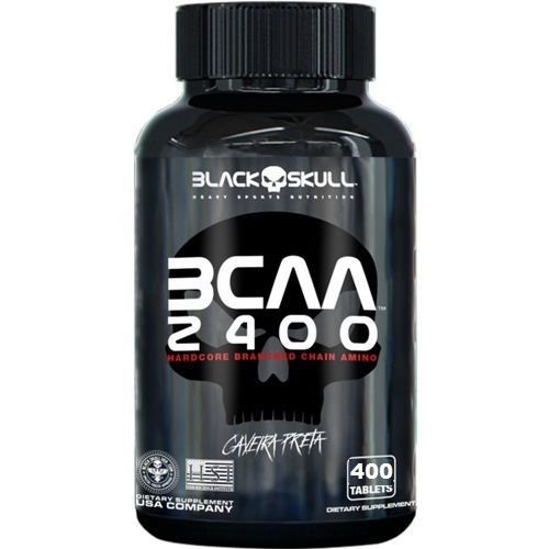 BCAA 2400 - 400 Tabletes - Black Skulll