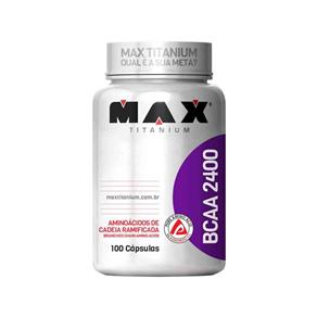 BCAA 2400 - Max Titanium - 100 Tabletes