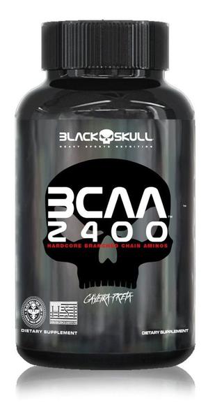 Bcaa 2400 Mg - 30 Tabs - Black Skull - Caveira Preta
