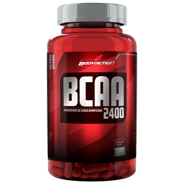 BCAA 2400 Ultra Intense 100 Cápsulas - Body Action