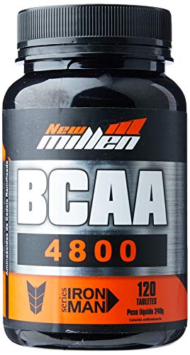 Bcaa 4800mg com Ribose - 120 Tabletes - New Millen, New Millen