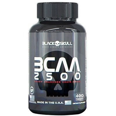 BCAA 2500 (400 Tabletes) - Black Skull