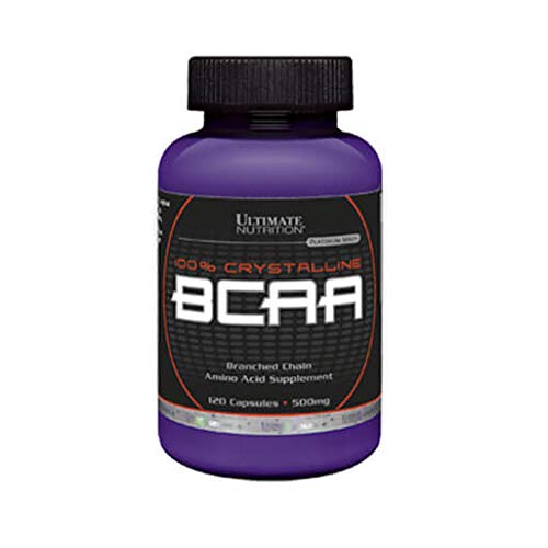 BCAA 500mg - Ultimate Nutrition - 120 Cápsulas