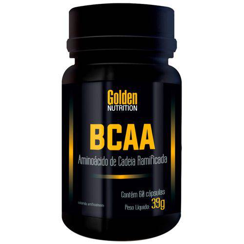 BCAA - 60 Cápsulas - Golden Nutrition