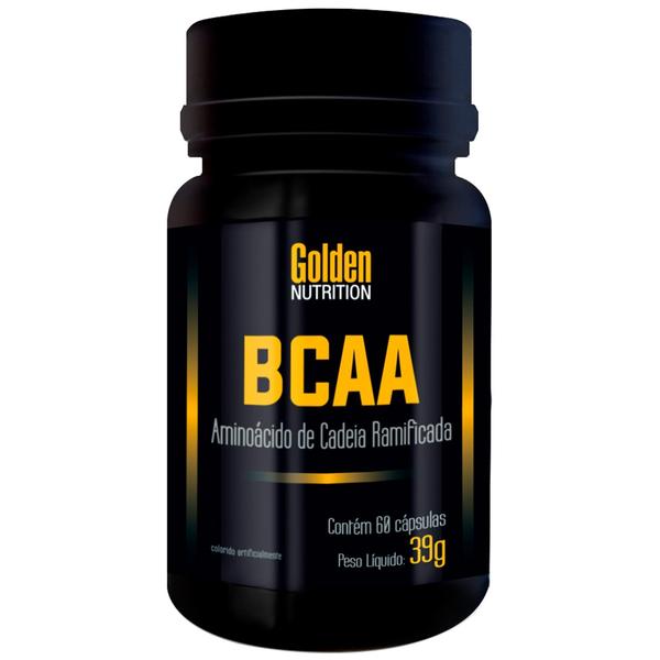 BCAA - 60 Cápsulas - Golden Nutrition