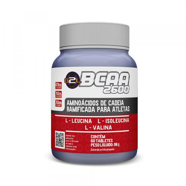 Bcaa 2600 G2l 60 Tabletes - G2l Nutrition