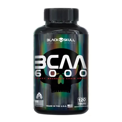 BCAA 6000 120 Tabletes Black Skull