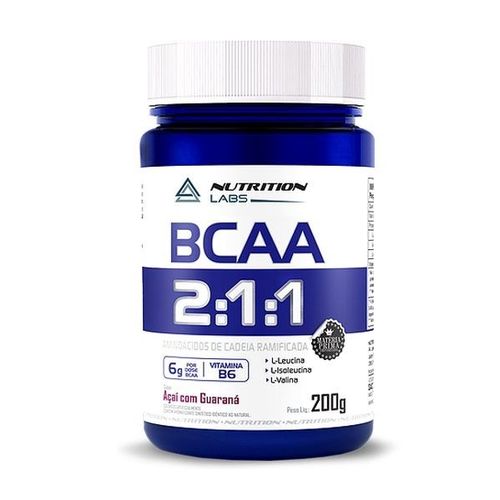 Tudo sobre 'BCAA 6G (200g) Nutrition Labs'