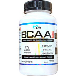 BCAA 2700 - Suplemento Alimentar 120 Cápsulas - Mlife