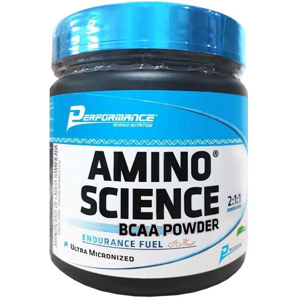 BCAA Amino Science Sabor Frutas Tropicais (300g) Performance Nutrition