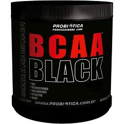 BCAA Black - 200g - Morango - Probiótica