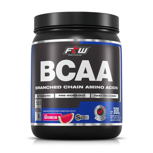 Bcaa em Pó Ftw Sabor Melancia - 300gr