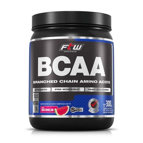 BCAA em Pó FTW Sabor Melancia 300gr