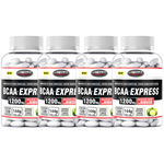 Bcaa Express 120 Tabs - Combo 4 Potes - Lauton Nutrition